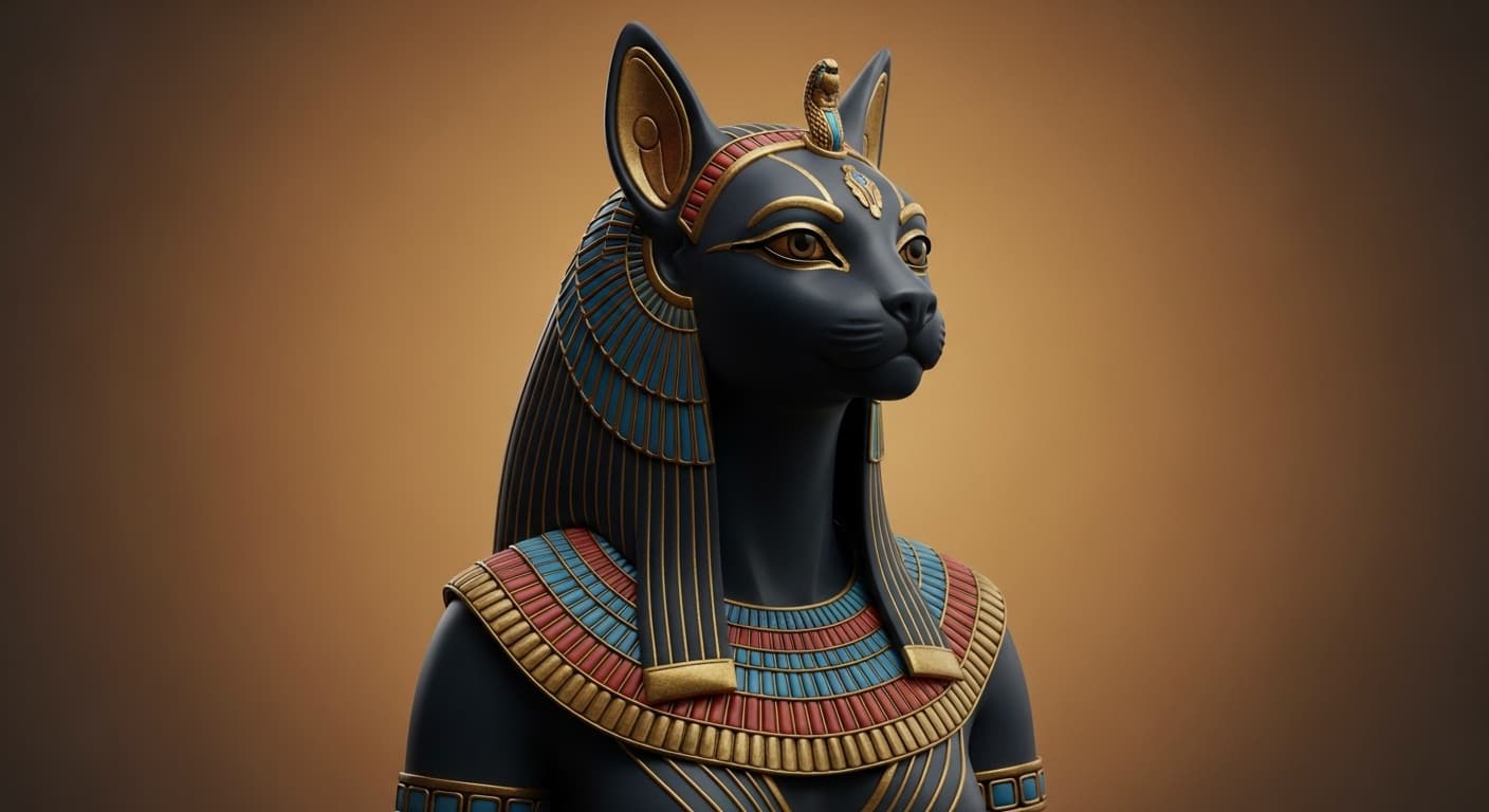 古代エジプト 猫の女神